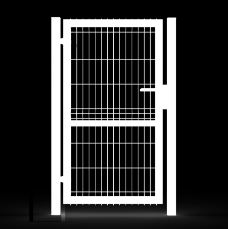 FURTKA PANEL OCYNK; OC. + RAL W komplecie: zawiasy regulowane, wkładka, klamka, zamek. PREMIUM OCYNK OGNIOWY 100 cm 120 cm 150 cm WYS.