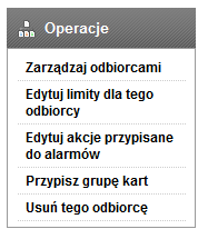 Pojawi się komunikat z pytaniem, czy na pewno przywrócić tego odbiorcę. Po wciśnięciu OK, odbiorca zostanie przywrócony. 18.