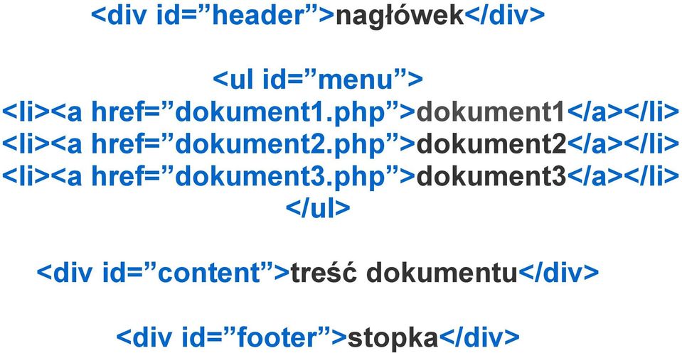 php >dokument2</a></li> <li><a href= dokument3.