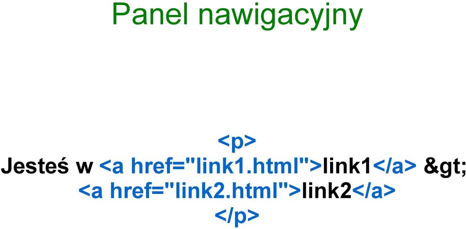 html">link1</a> > <a