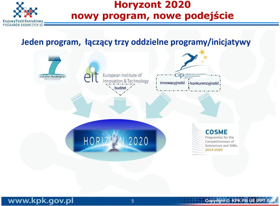 oddzielne programy/inicjatywy budżet