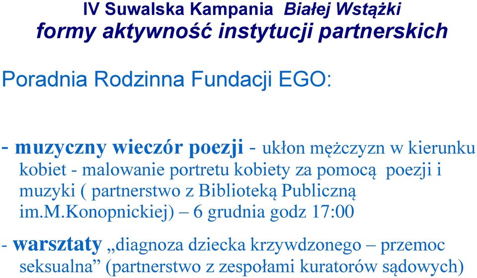 partnerstwo z Biblioteką Publiczną im.