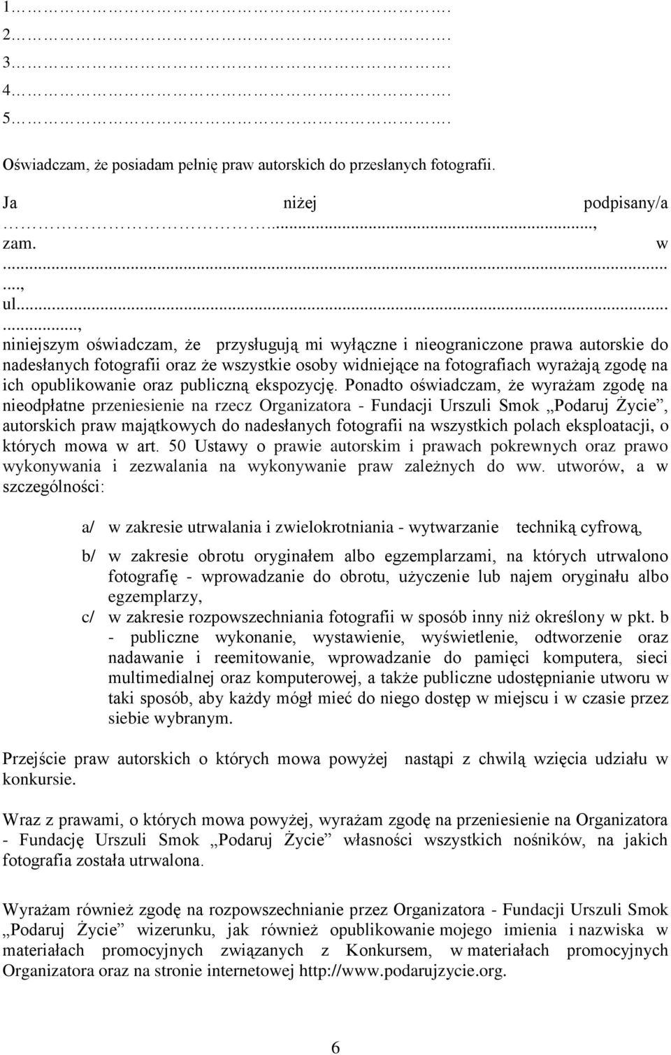 opublikowanie oraz publiczną ekspozycję.