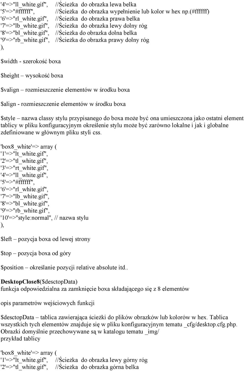 (#ffffff) //Ścieżka do obrazka prawa belka //Ścieżka do obrazka lewy dolny róg //Ścieżka do obrazka dolna belka //Ścieżka do obrazka prawy dolny róg $width - szerokość boxa $height wysokość boxa