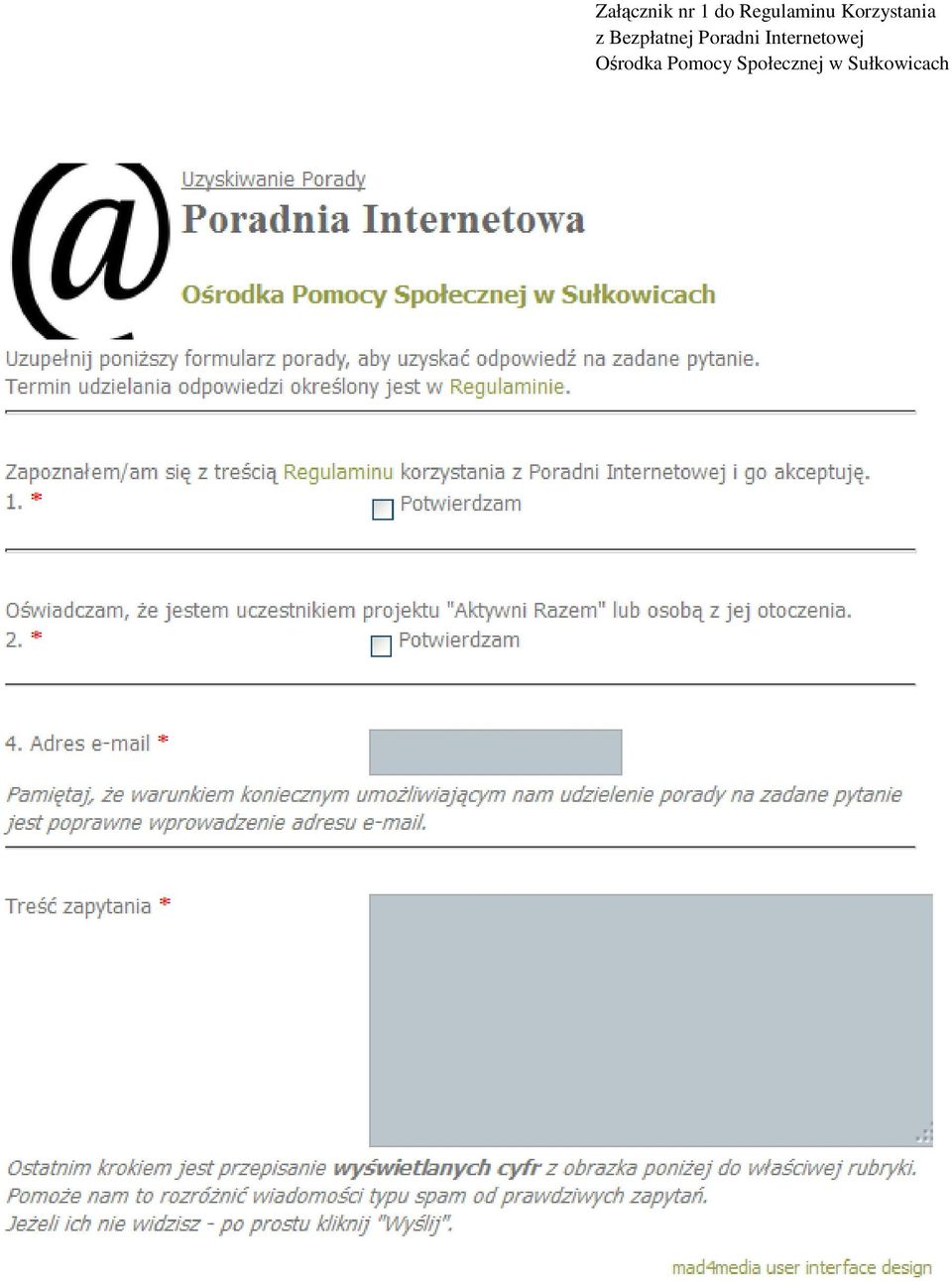 Poradni Internetowej Ośrodka