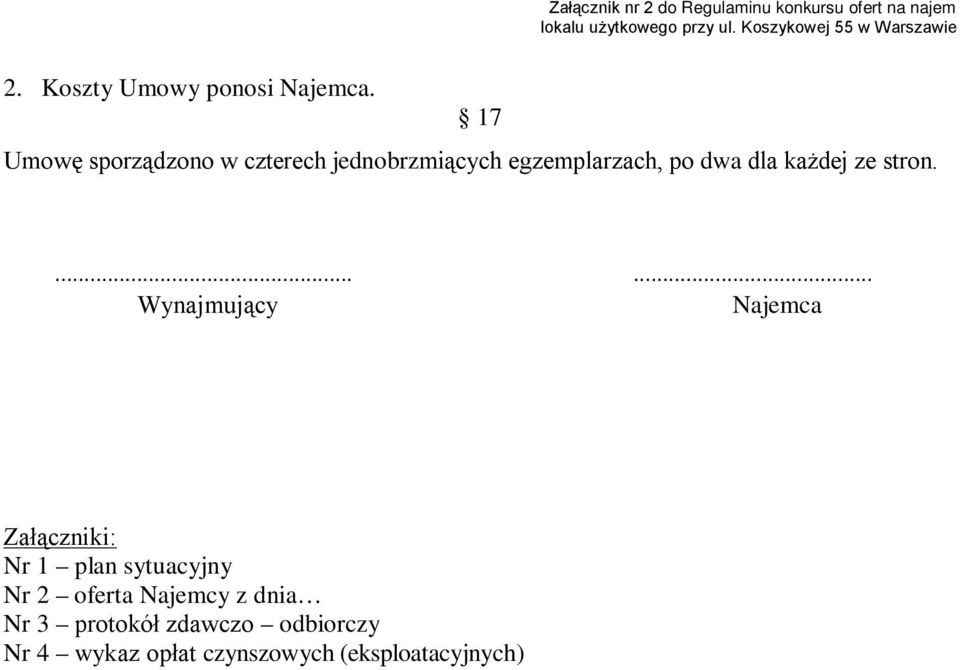 dla każdej ze stron.