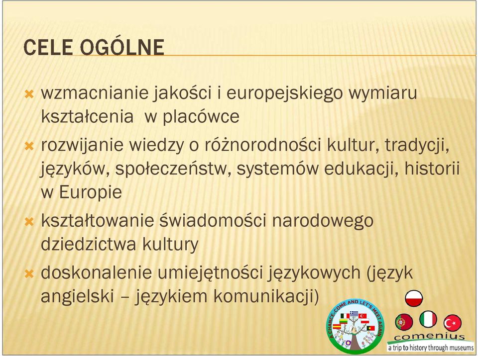 edukacji, historii w Europie kształtowanie świadomości narodowego dziedzictwa