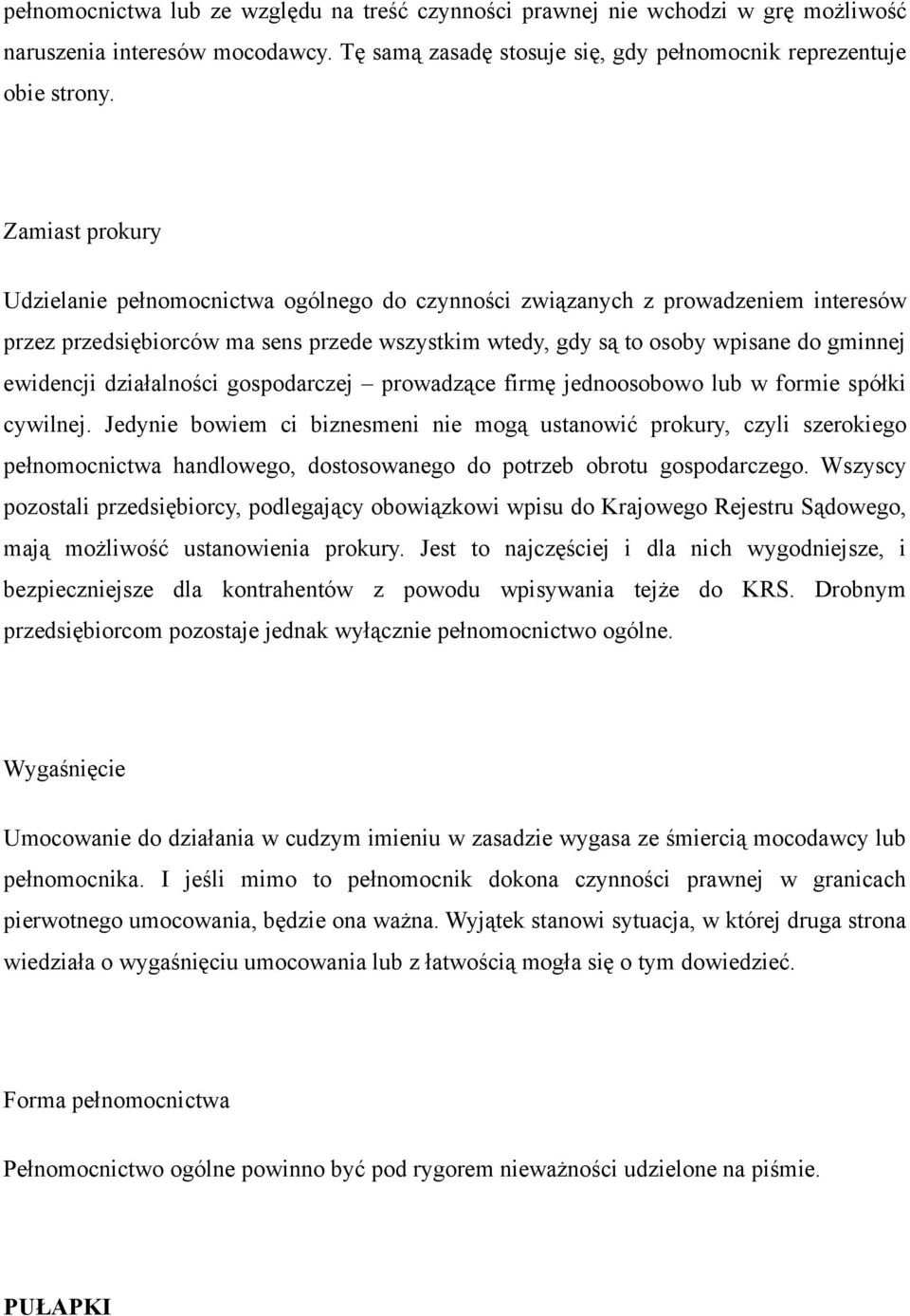 Pełnomocnictwo ogólne - PDF Free Download