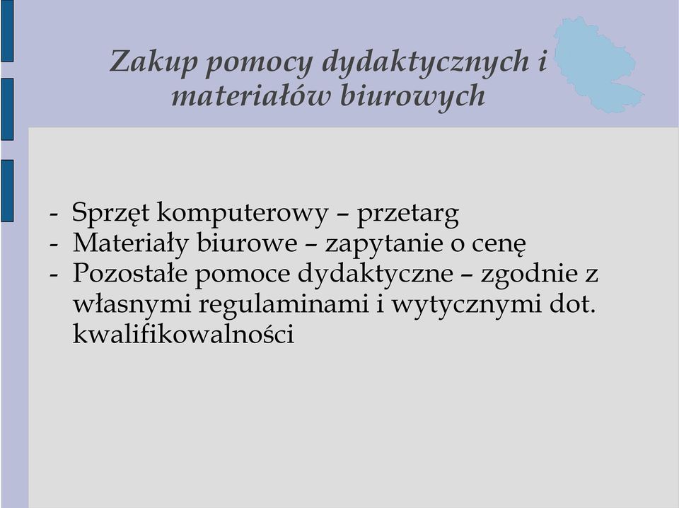zapytanie o cenę - Pozostałe pomoce dydaktyczne