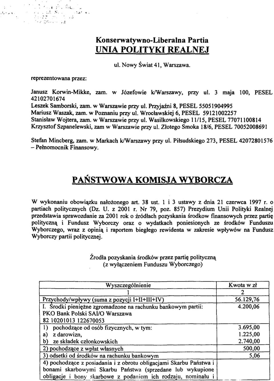 w Józefowie k/warszawy, przy ul.