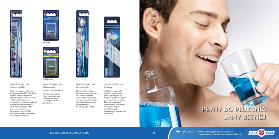 Dzięki odchylonej pod kątem główce oraz wymiennym końcówkom system Oral-B Interdental pozwala utrzymywać zęby w czystości i zdrowiu.