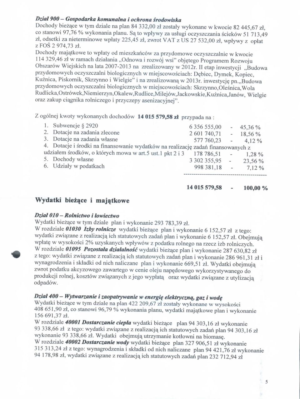 rmch dztn..odnw rzwqj w" bje_te Prrmem Rzwju Obzrw Wejkch n lt 27-2 n zrelzwny w 22r.