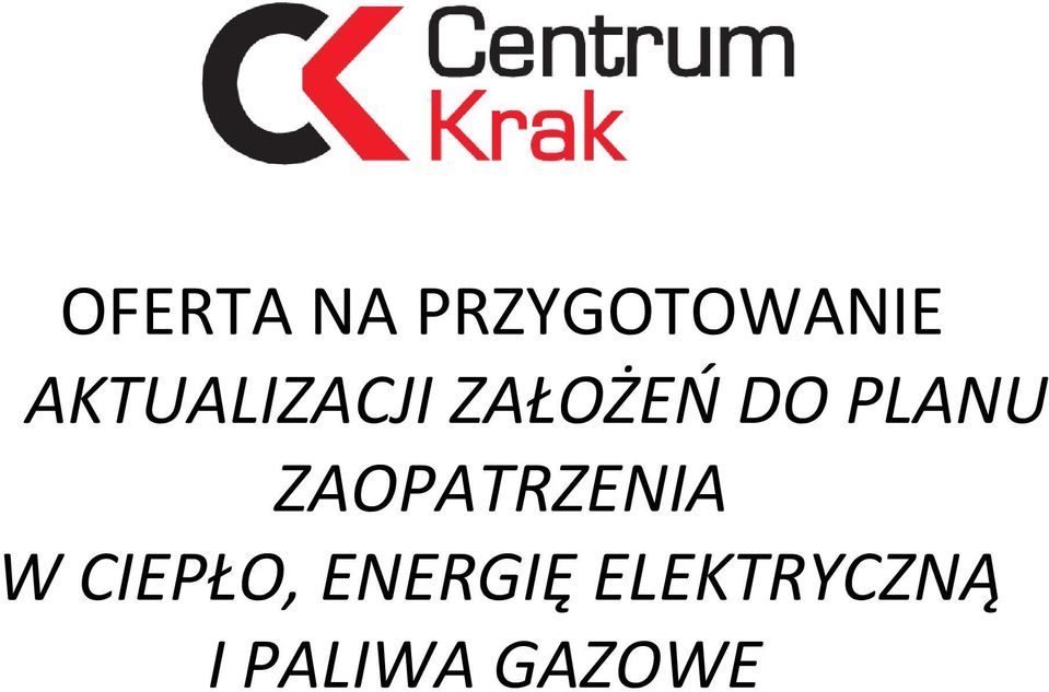 PLANU ZAOPATRZENIA W