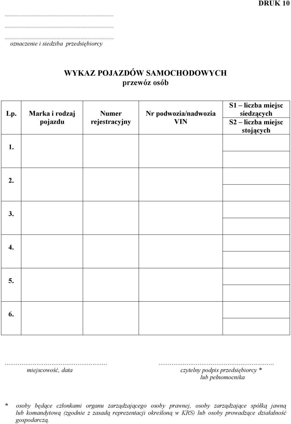 stojących 1. 2. 3. 4. 5. 6.