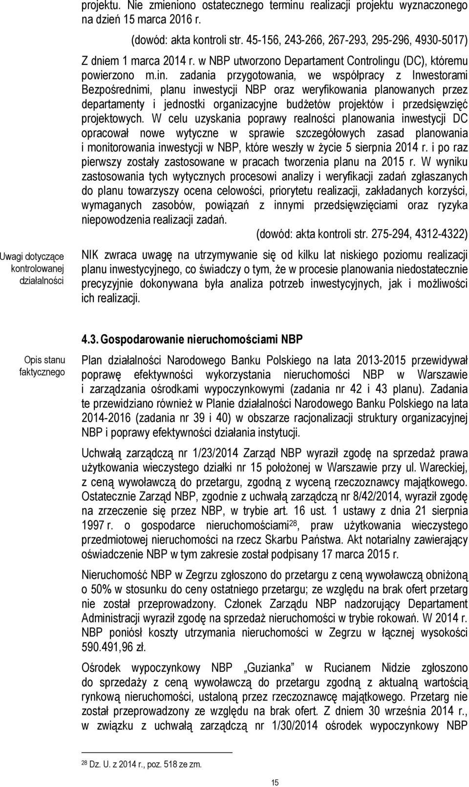 u (DC), któremu powierzono m.in.