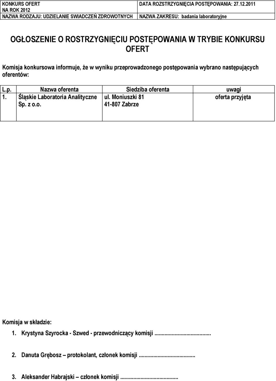 Śląskie Laboratoria