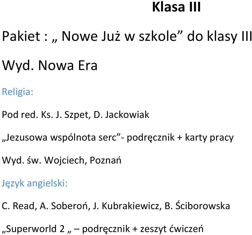 Jackowiak Jezusowa wspólnota serc - podręcznik + karty pracy