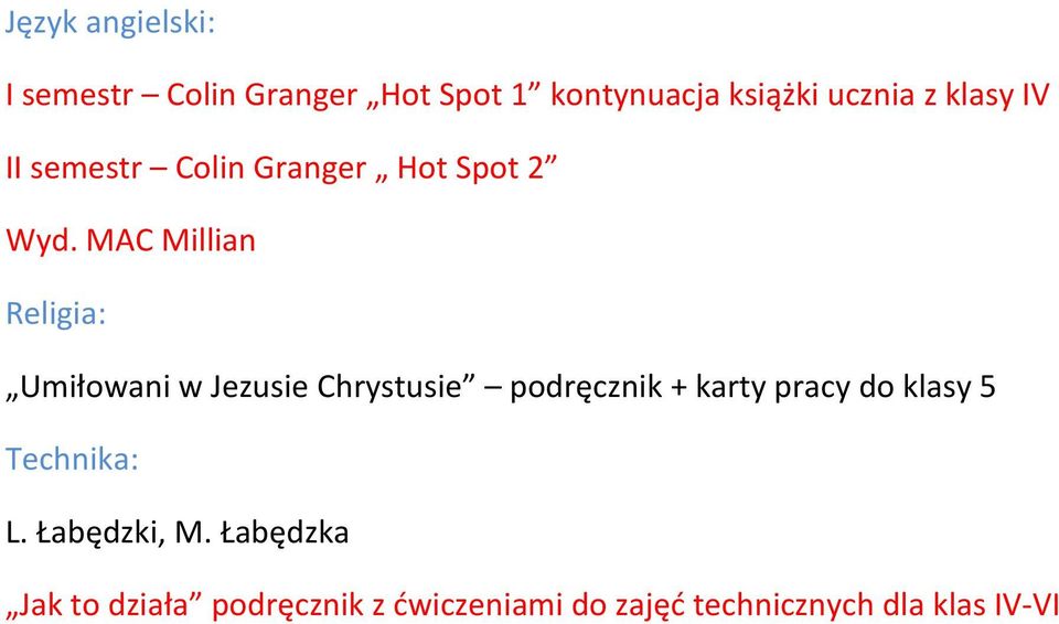 MAC Millian Umiłowani w Jezusie Chrystusie podręcznik + karty pracy do