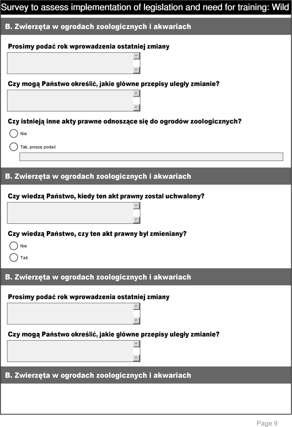 , proszę podać Czy wiedzą Państwo, kiedy ten akt prawny został uchwalony?
