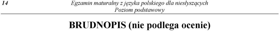 dla niesłyszących