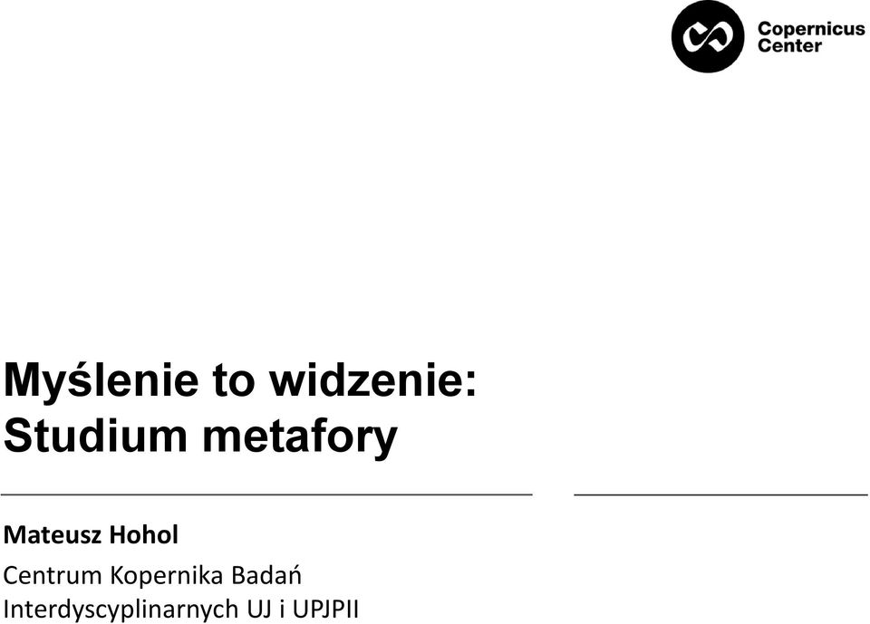 Hohol Centrum Kopernika