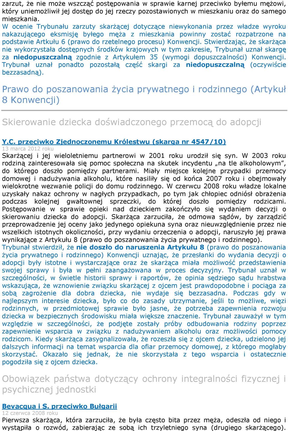 procesu) Konwencji.