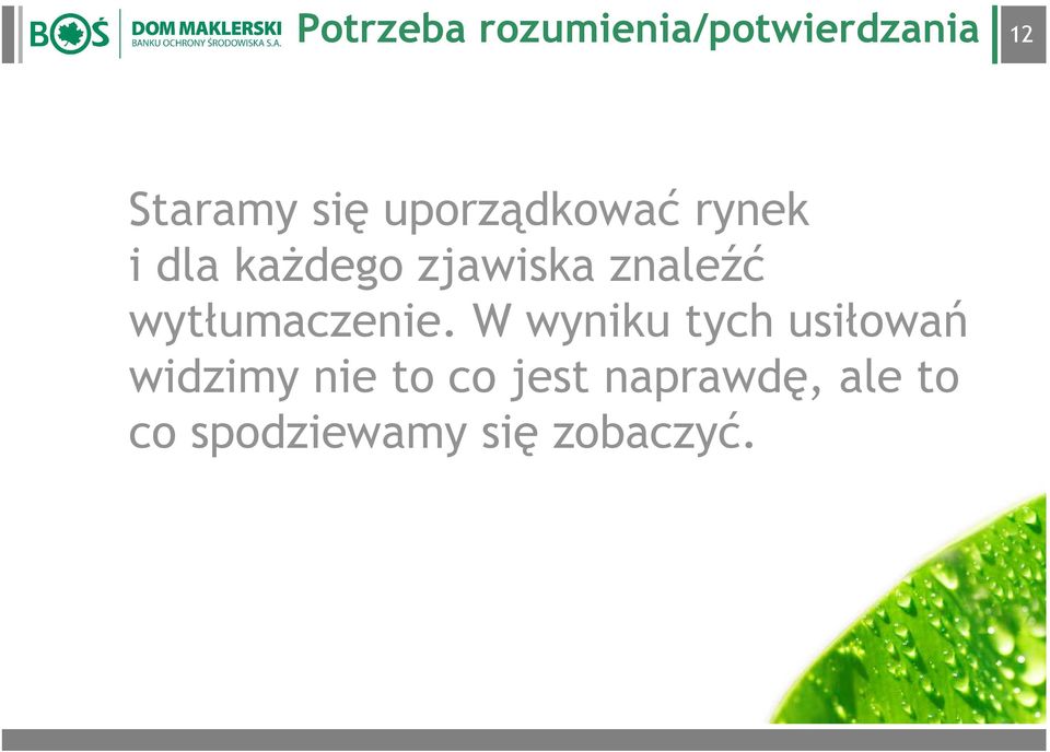 wytłumaczenie.