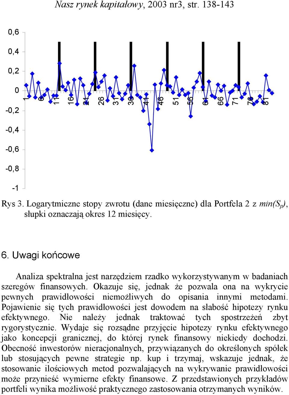 Ne ależy jeda tratować tych spostrzeżeń zbyt rygorystycze. Wydaje sę rozsąde przyjęce hpotezy ryu eetywego jao ocepcj graczej, do tórej rye asowy eedy dochodz.
