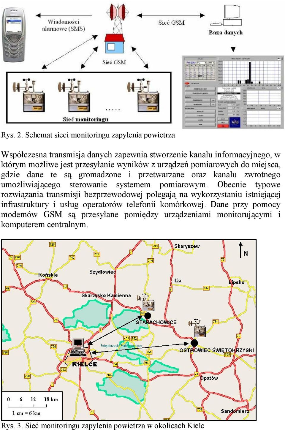 wyników z urządzeń pomiarowych do miejsca, gdzie dane te są gromadzone i przetwarzane oraz kanału zwrotnego umożliwiającego sterowanie systemem pomiarowym.