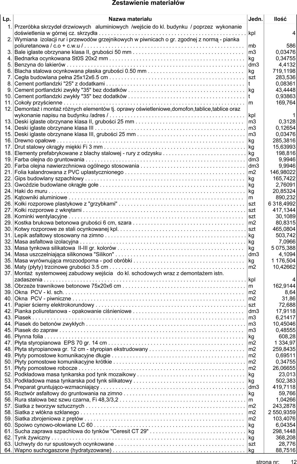 zgodnej z normą - pianka poliuretanowa / c.o + c.w.u /............................................................................................. mb 586 3.