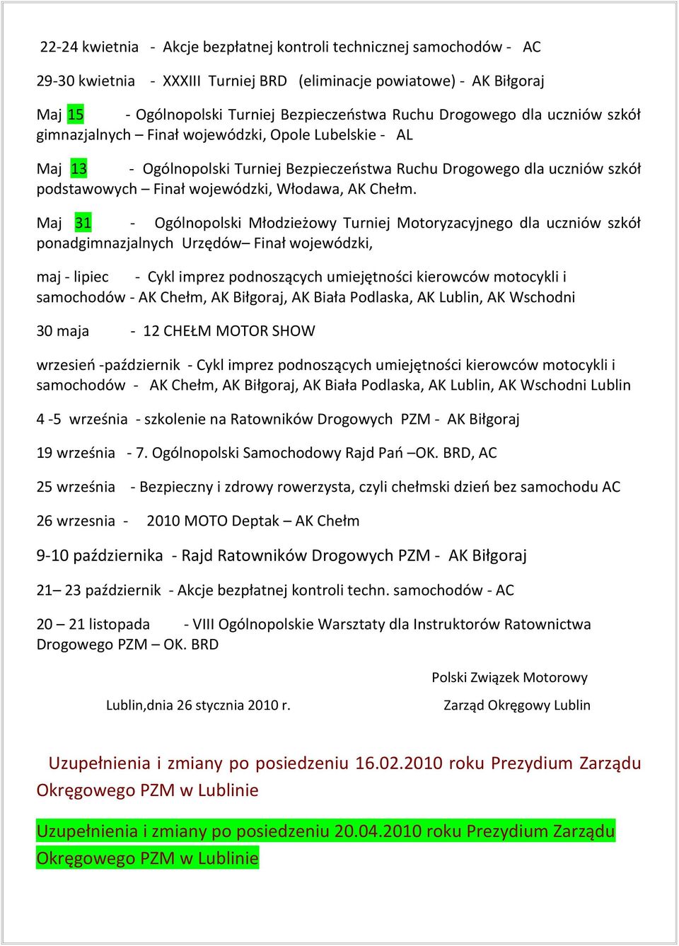 AK Chełm.