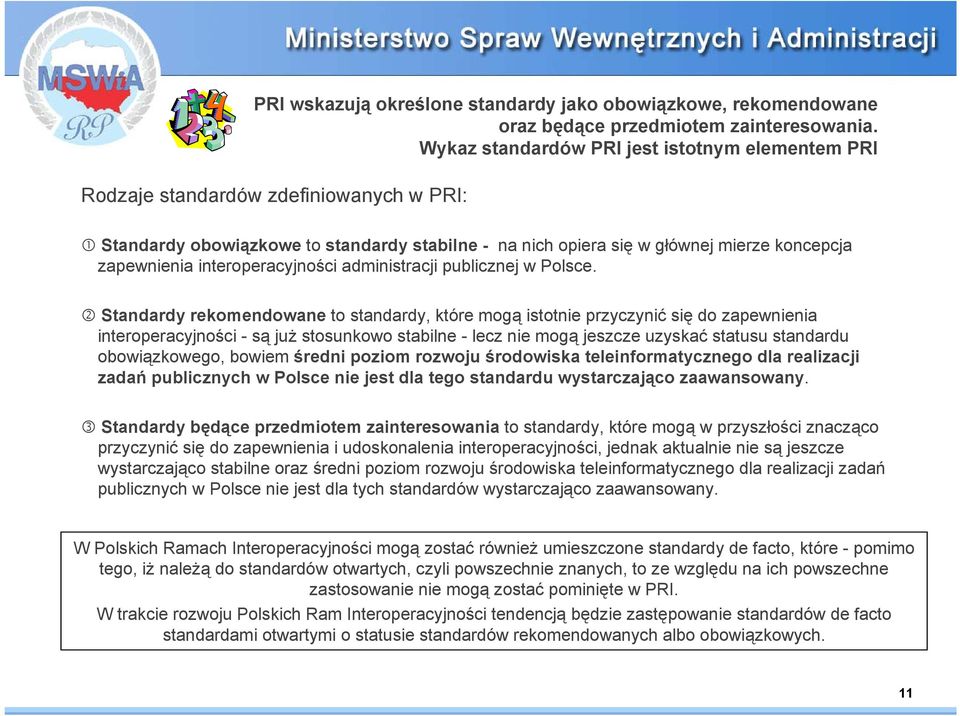 interoperacyjności administracji publicznej w Polsce.