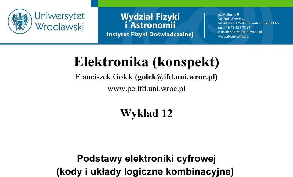 pl) www.pe.ifd.uni.wroc.