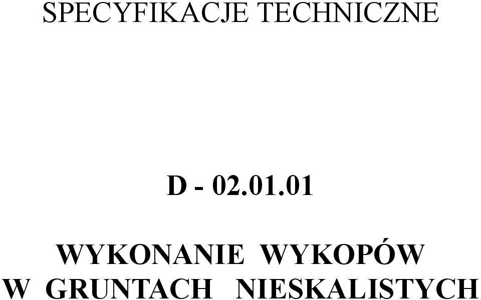 01.01 WYKONANIE