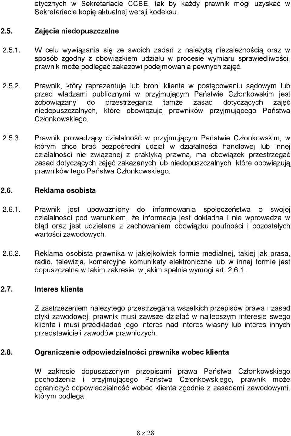 zajęć. 2.