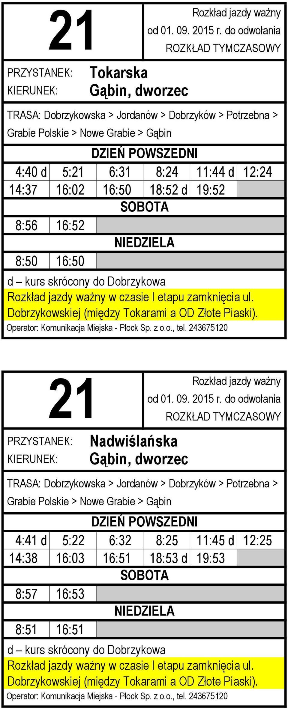 Nadwiślańska TRASA: Dobrzykowska > Jordanów > Dobrzyków > Potrzebna > Grabie Polskie > Nowe