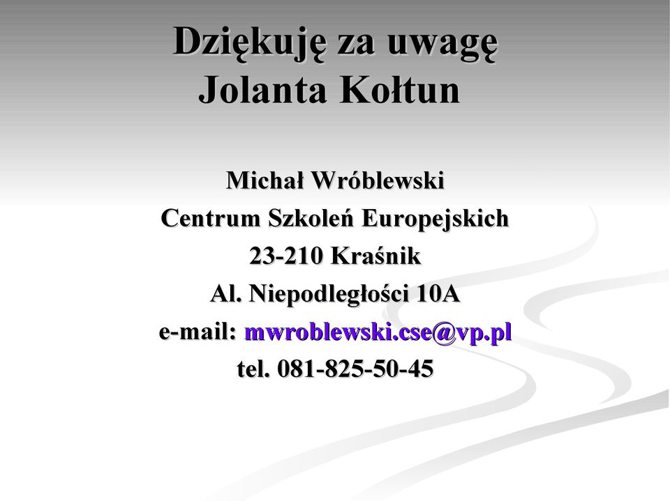 23-210 Kraśnik Al.