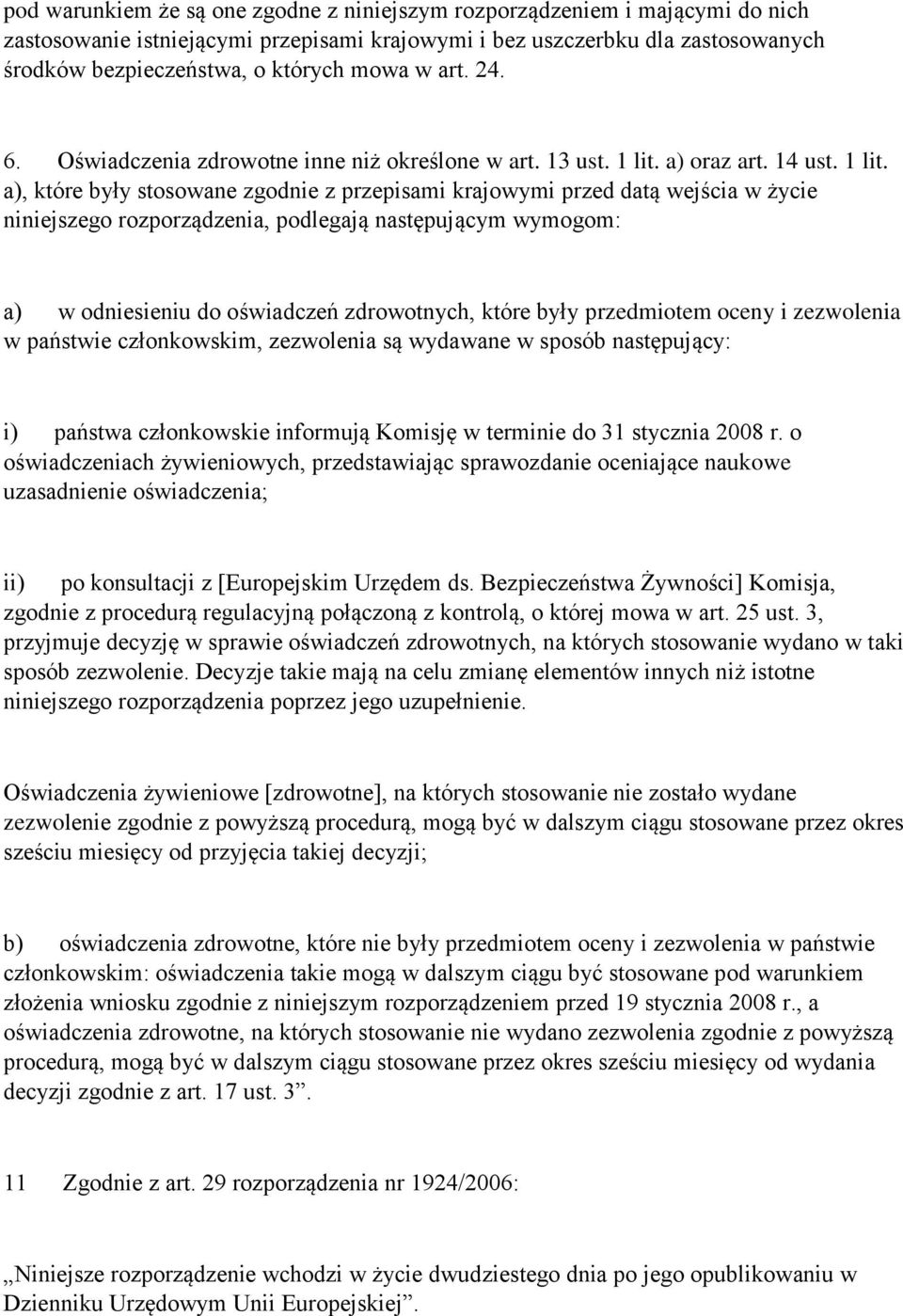 a) oraz art. 14 ust. 1 lit.