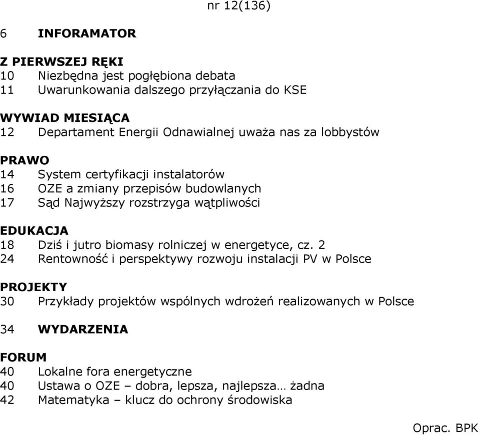 Dziś i jutro biomasy rolniczej w energetyce, cz.