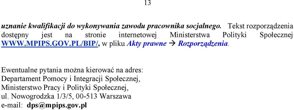 GOV.PL/BIP/, w pliku Akty prawne Rozporządzenia.