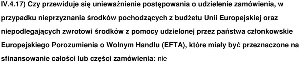 niepdlegających zwrtwi śrdków z pmcy udzielnej przez państwa człnkwskie Eurpejskieg