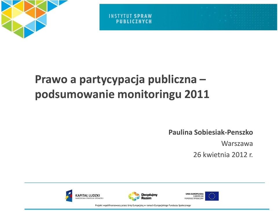 monitoringu 2011 Paulina