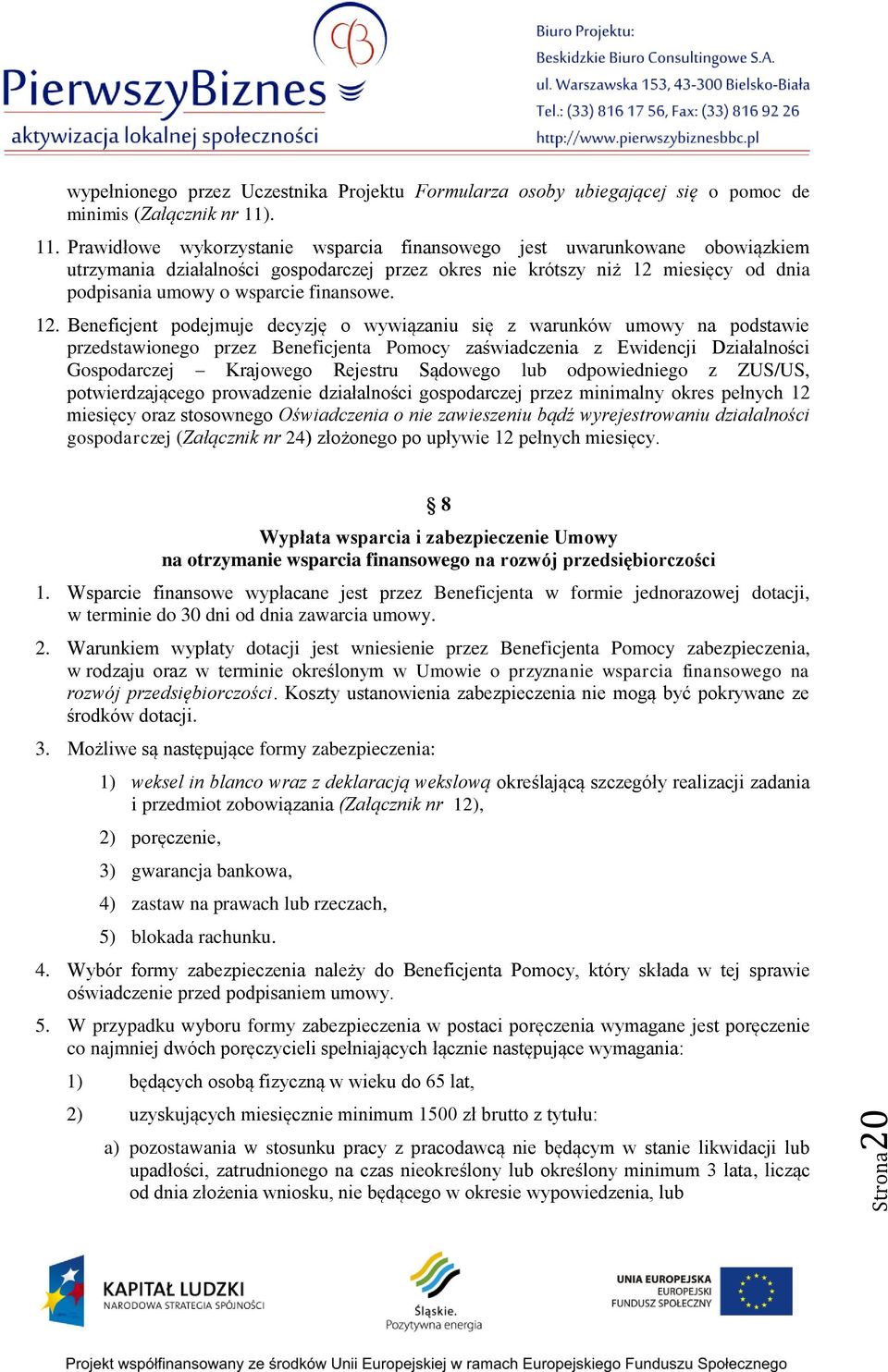 finansowe. 12.
