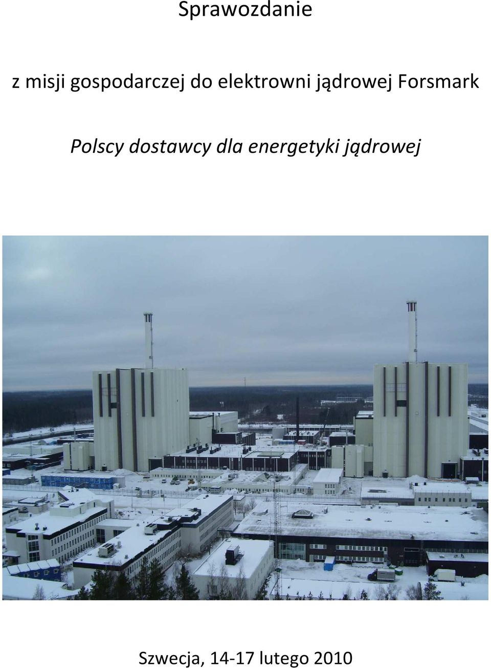 jądrowej Forsmark Polscy