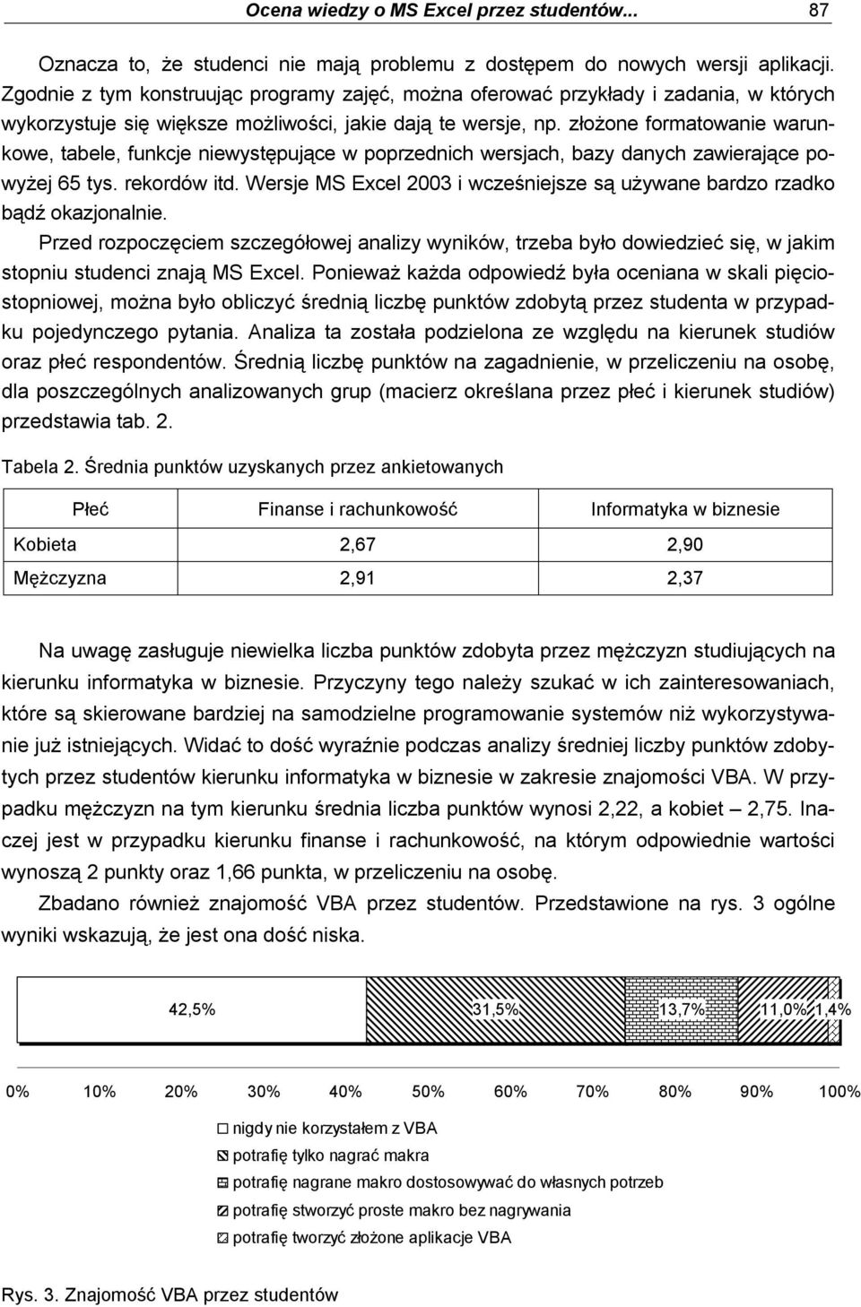 złożone formatowanie warunkowe, tabele, funkcje niewystępujące w poprzednich wersjach, bazy danych zawierające powyżej 65 tys. rekordów itd.