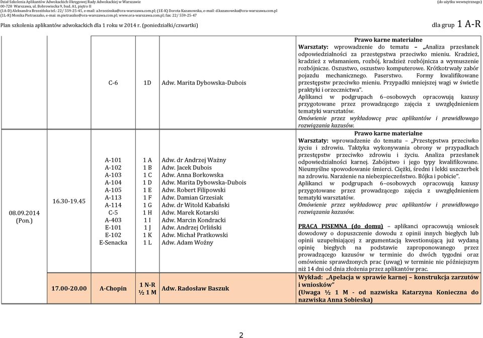 Kradzież, kradzież z włamaniem, rozbój, kradzież rozbójnicza a wymuszenie rozbójnicze. Oszustwo, oszustwo komputerowe. Krótkotrwały zabór pojazdu mechanicznego. Paserstwo.