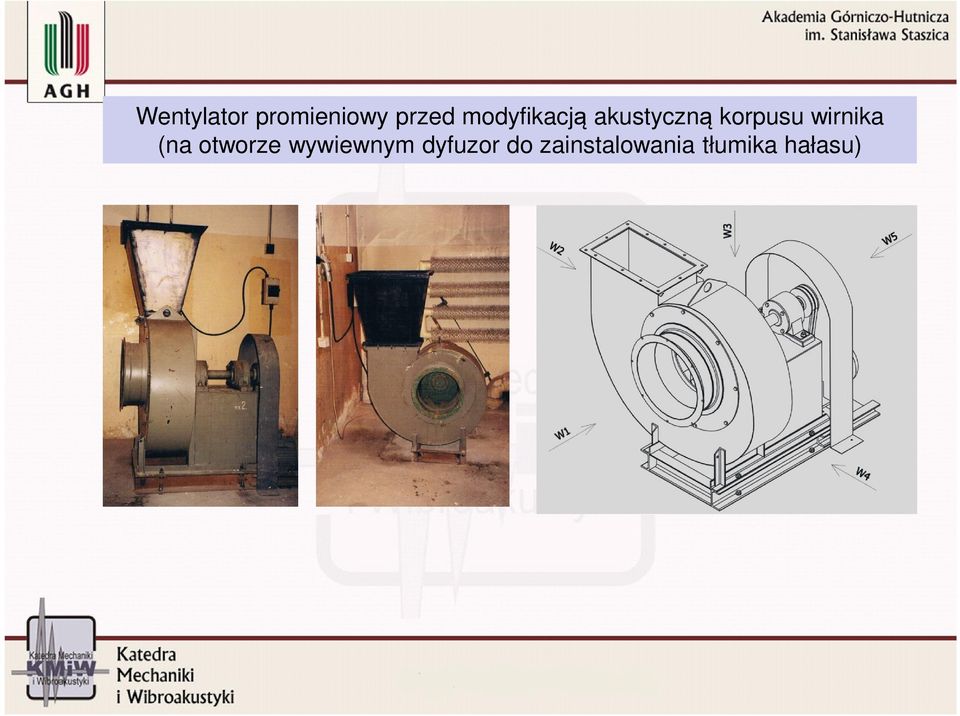wirnika (na otworze wywiewnym