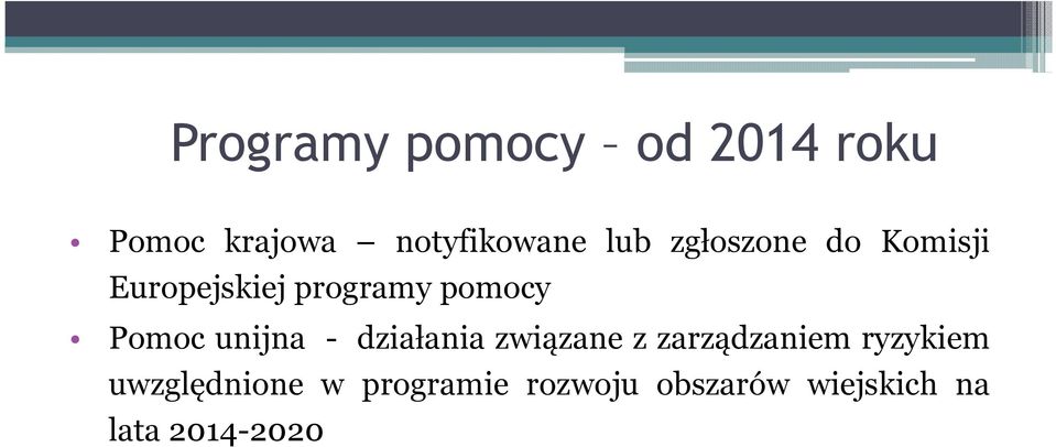 unijna - działania związane z zarządzaniem ryzykiem