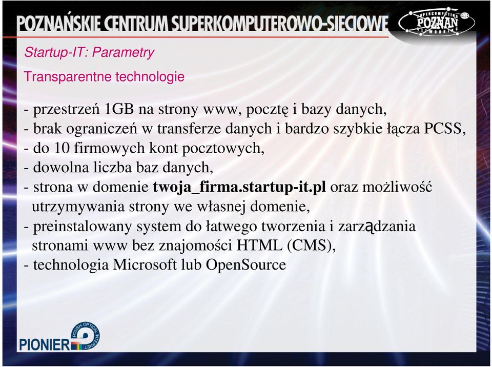 danych, - strona w domenie twoja_firma.startup-it.