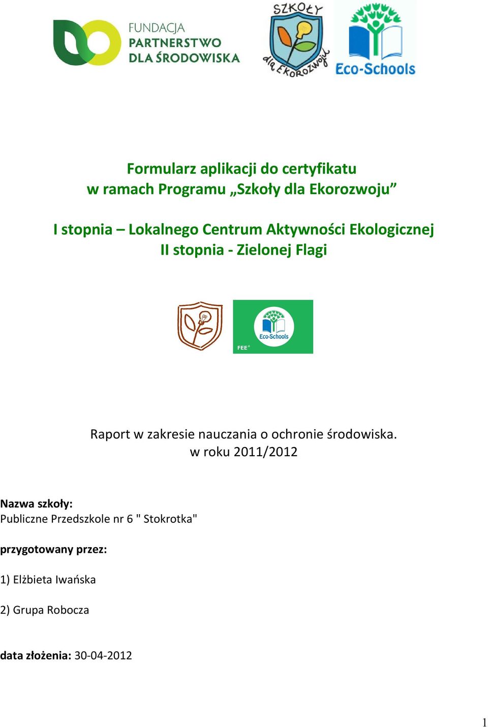 nauczania o ochronie środowiska.